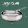 1069025 Gerber 10" Sauté panna